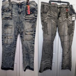 Big Men's Denim Jeans Assortment.